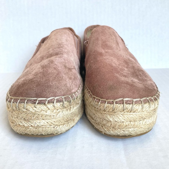 SAM EDELMAN Carrin Platform Espedrille Slip On Sneaker Shoes Pink Tan Boho 6.5 - Picture 11 of 12